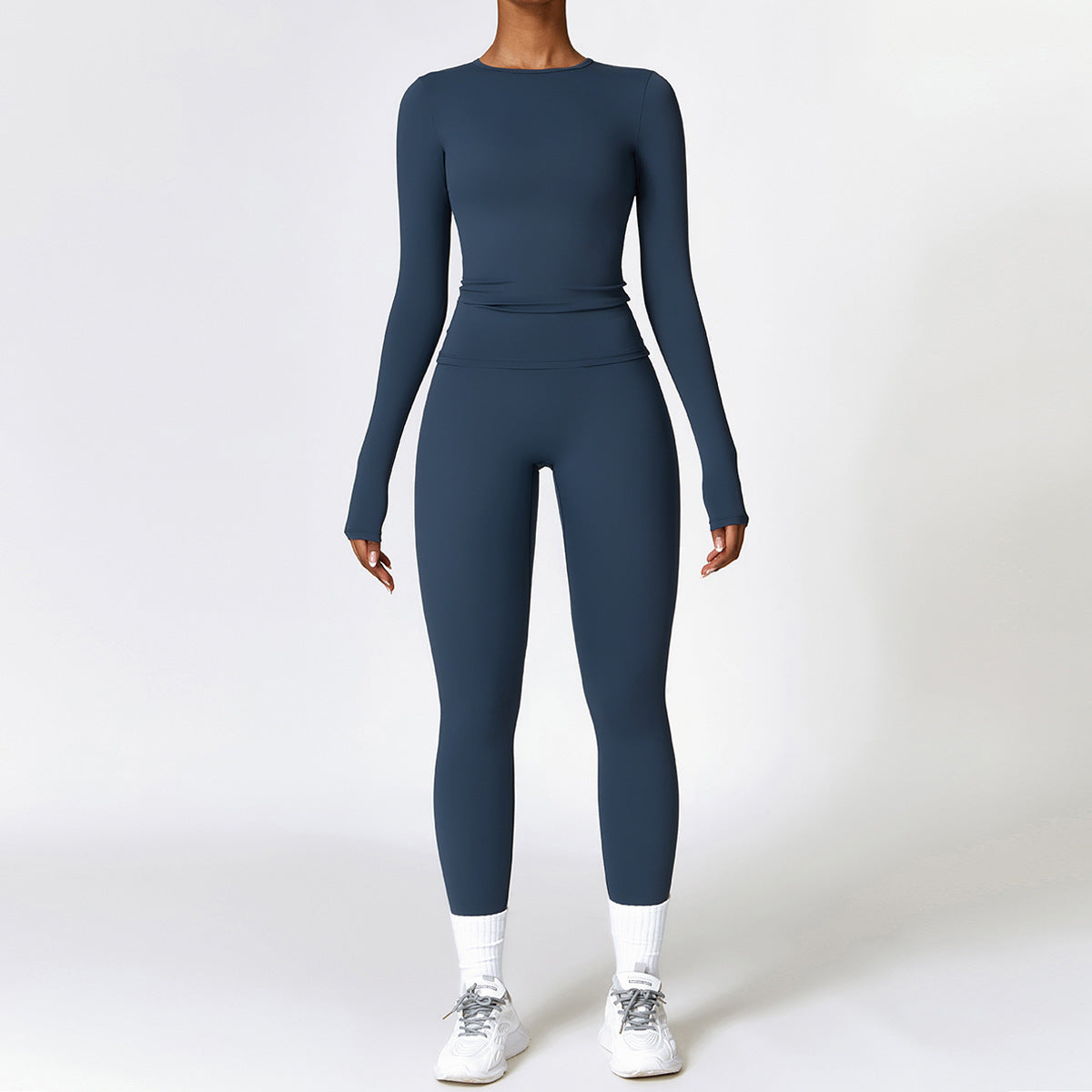 Tight-fitting Brushed Quick-drying Yoga Suit - Fit Nexus