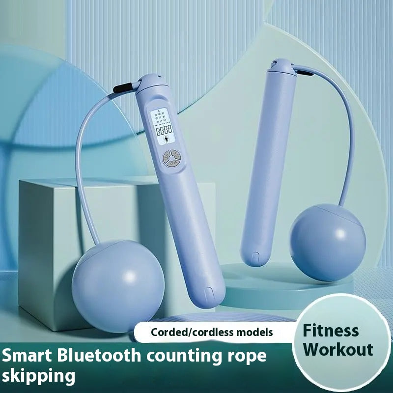 Bluetooth Smart Weight-bearing Cordless Skipping Rope - Fit Nexus