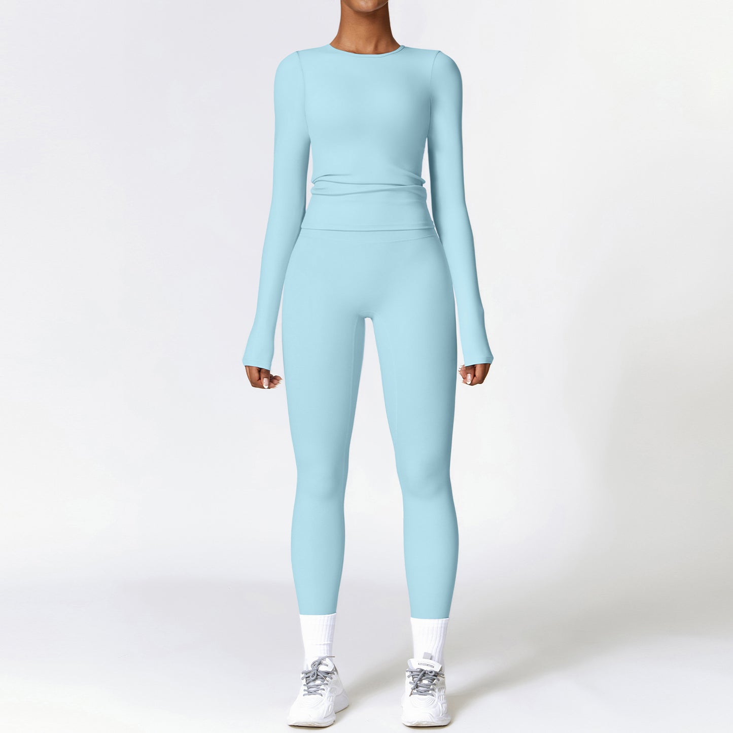 Tight-fitting Brushed Quick-drying Yoga Suit - Fit Nexus